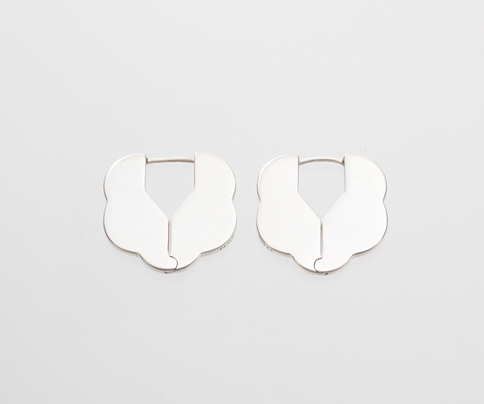 Flower Pierce S -Silver-
