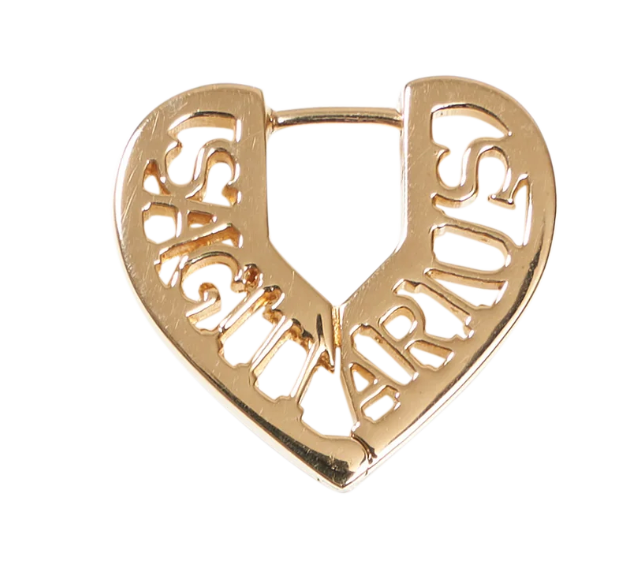 Zodiac Heart Pierce-Sagittarius<射手座>