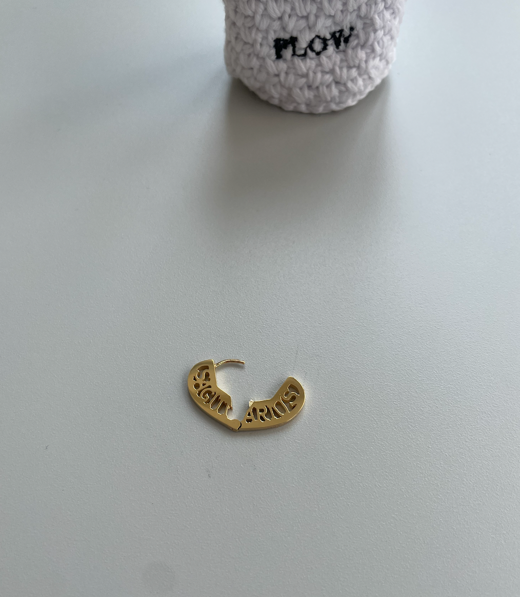 Zodiac Heart Pierce-Sagittarius<射手座>