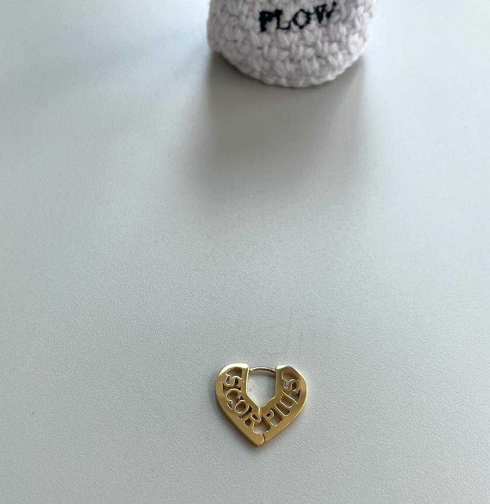 Zodiac Heart Pierce-Scorpius<蠍座>