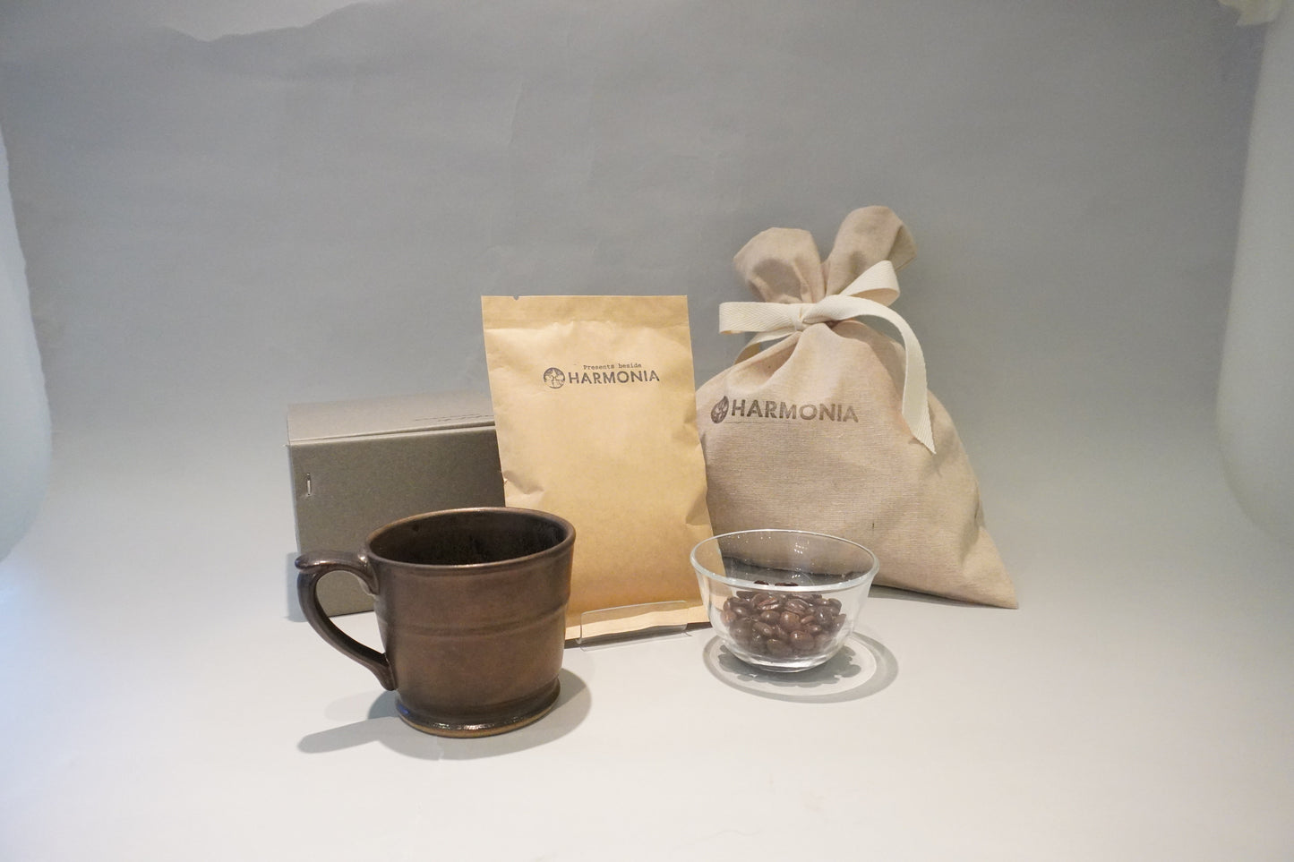 HARMONIAオリジナルコーヒー豆とマグカップ<波佐見焼smith mug>セット