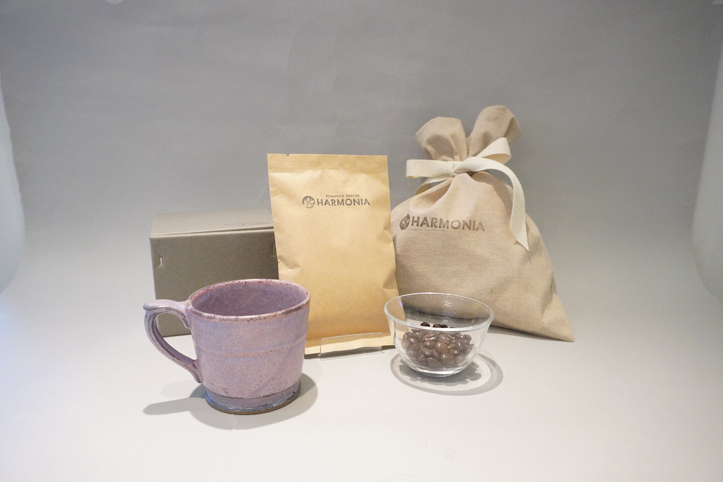 HARMONIAオリジナルコーヒー豆とマグカップ<波佐見焼smith mug>セット