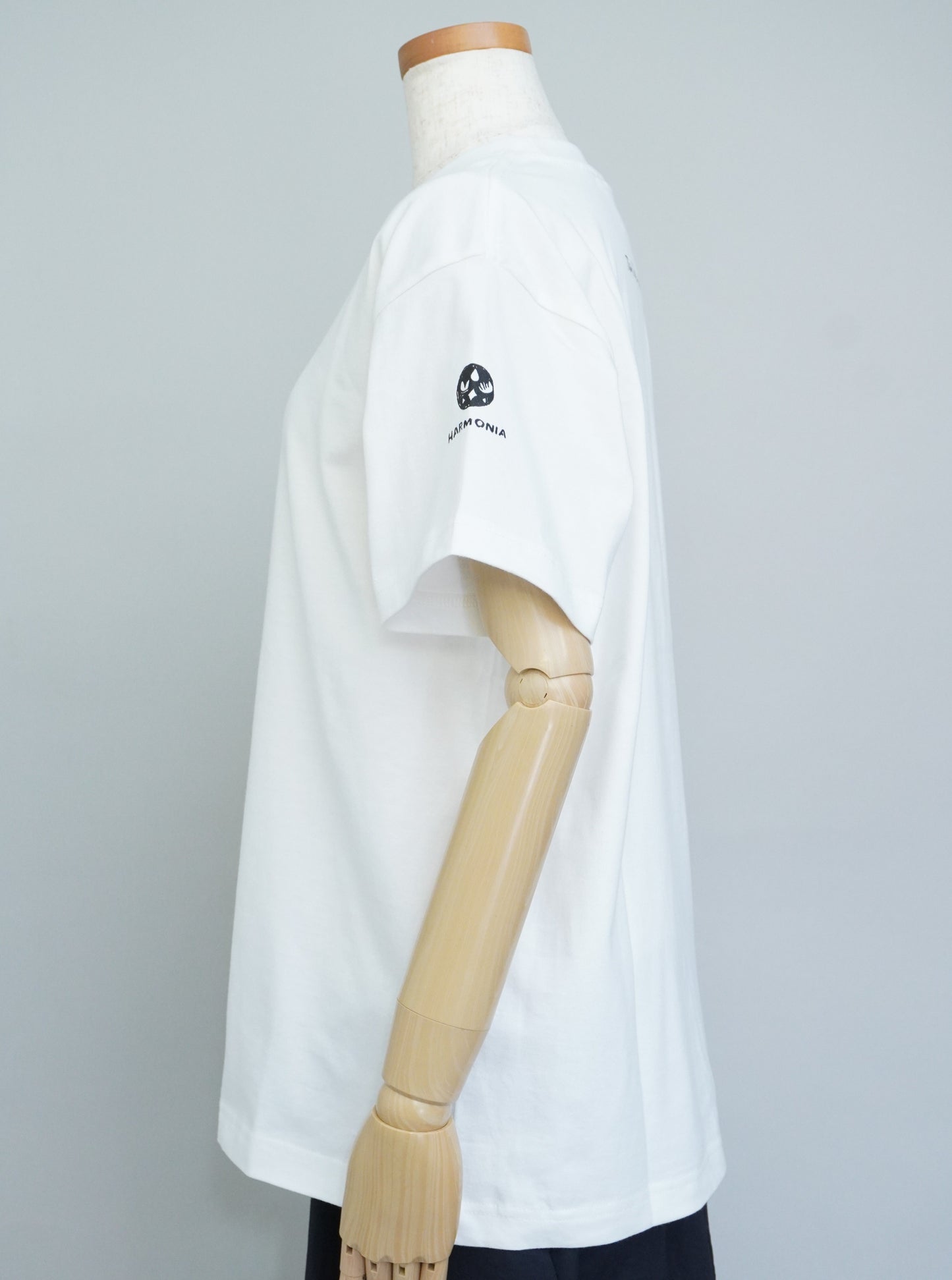 HARMONIAロゴT(White)
