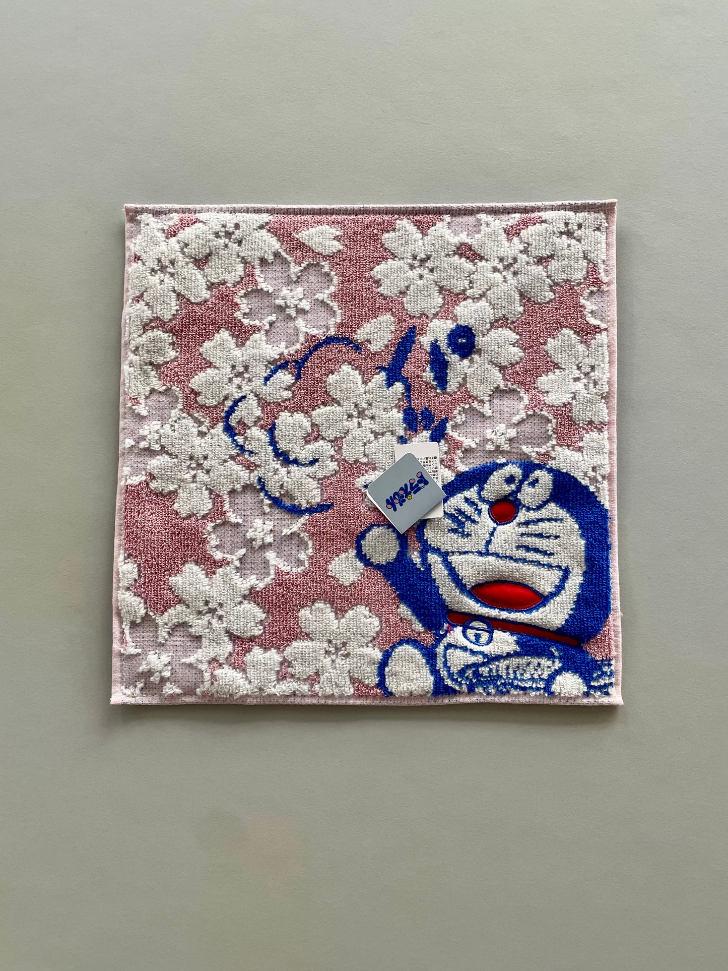 ドラえもんタオルハンカチ「花さかばい」