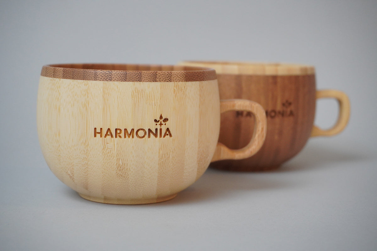 コーヒーカップ<ペア>【HARMONIAロゴ入り】