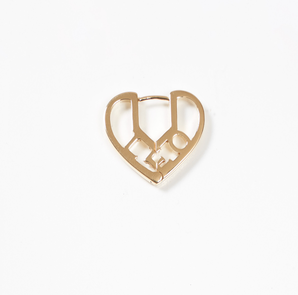 Zodiac Heart Pierce-Leo