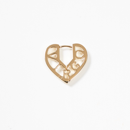 Zodiac Heart Pierce-Virgo