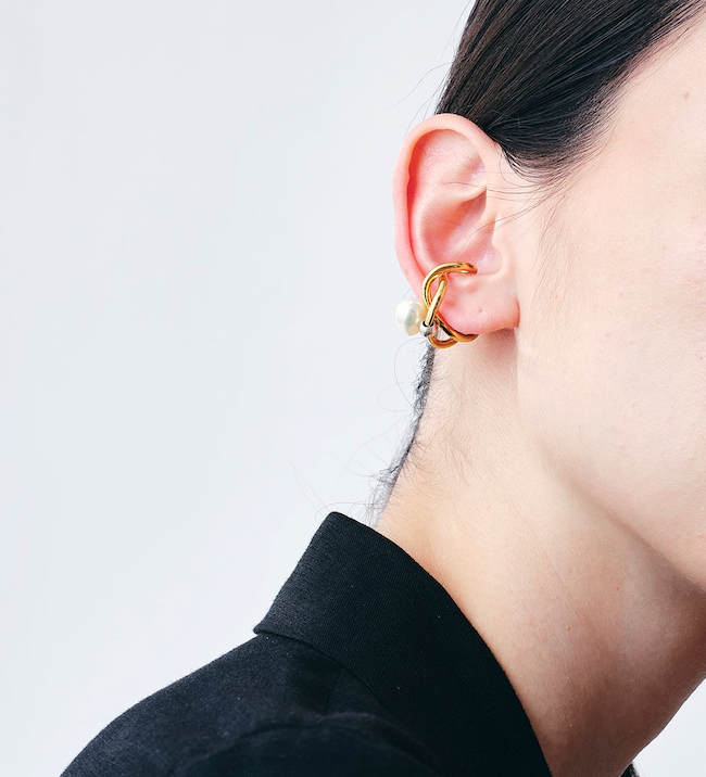 Wave Ear Cuff Wish+charm