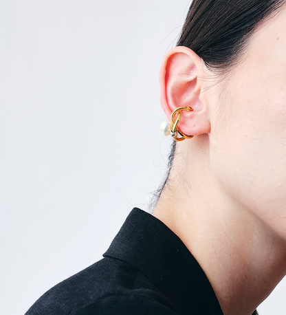 Wave Ear Cuff Wish+charm