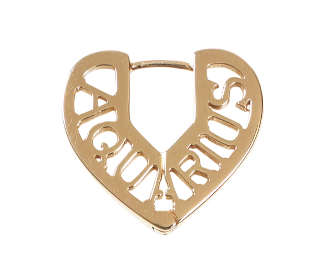 Zodiac Heart Pierce-Aquarius＜水瓶座＞