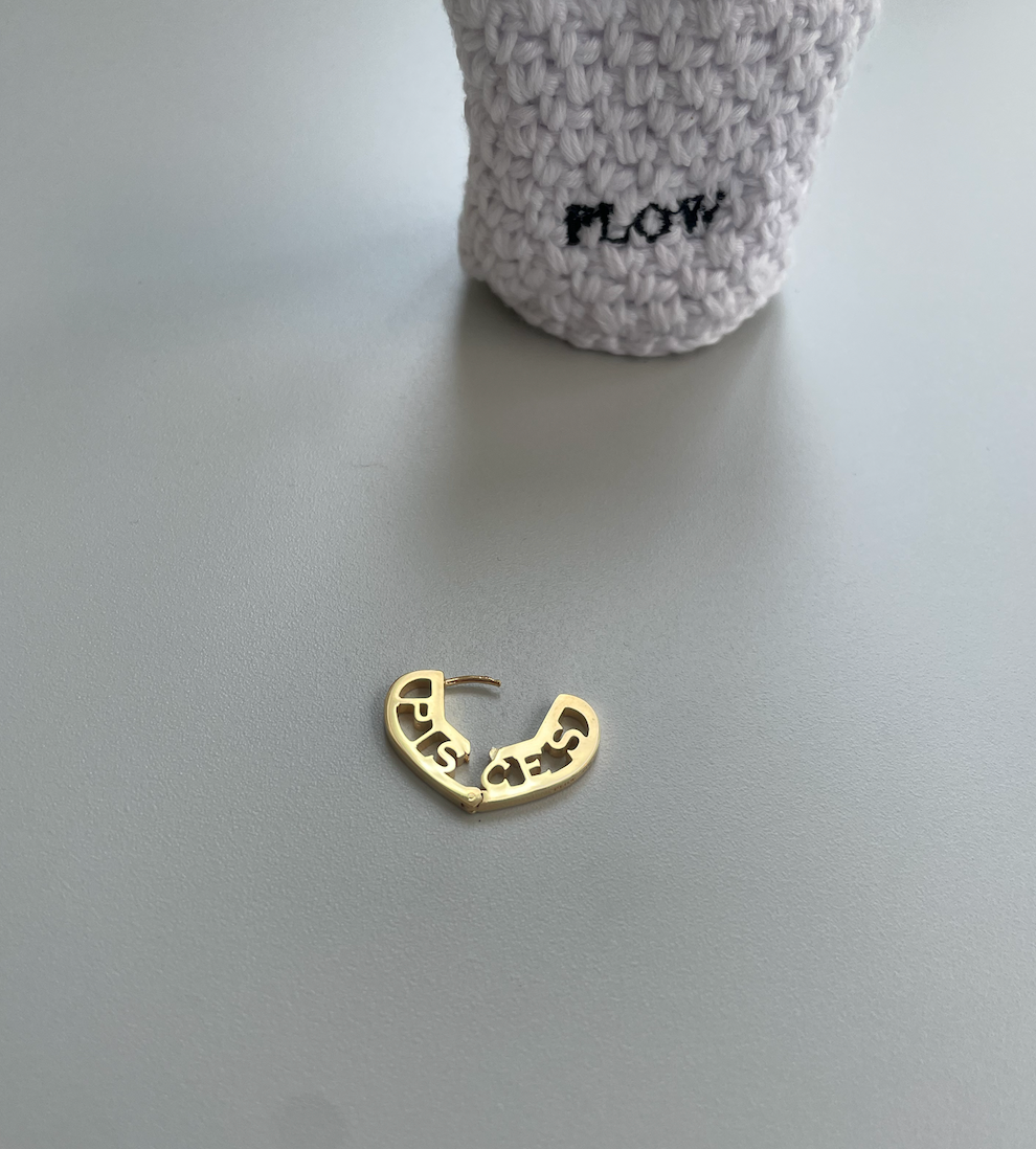 Zodiac Heart Pierce-Pisces＜魚座＞