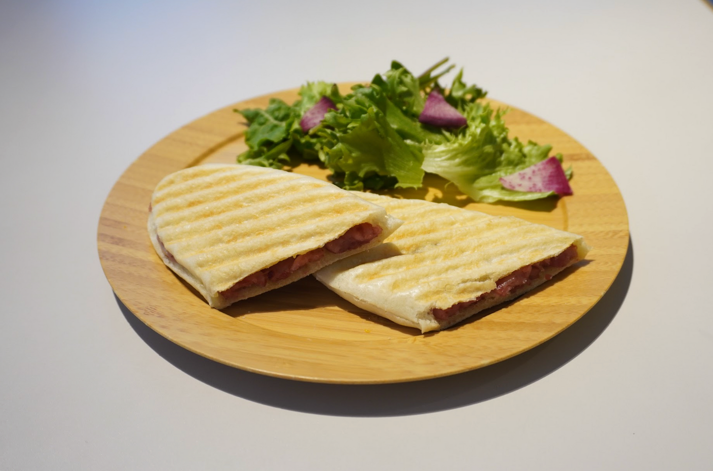 雲仙ハムととろけるチーズのパニーニ