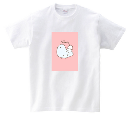 ＜受注アイテム＞ヴィヴィくんとへいわてん：Tシャツ（ハト）