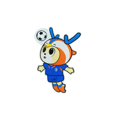 ヴィヴィくんアクリルステッカー(ヘディング)