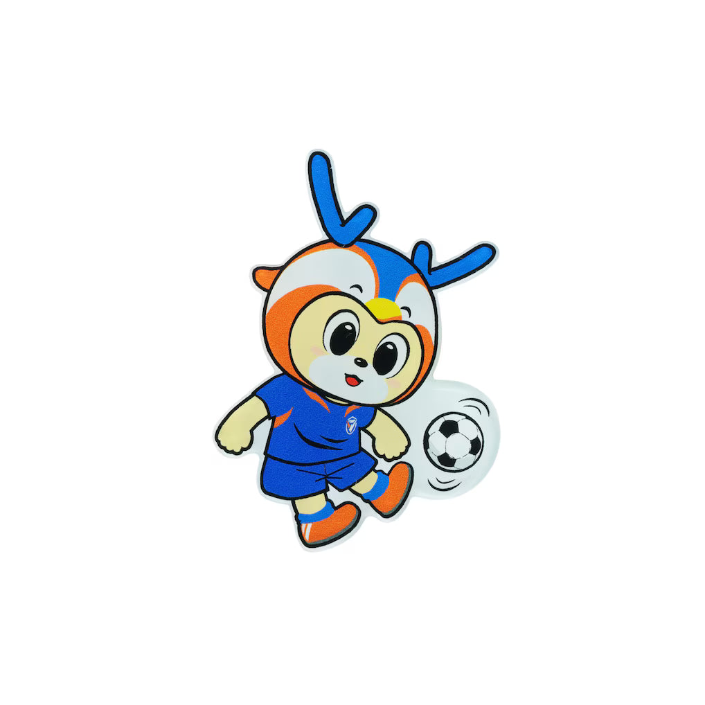 ヴィヴィくんアクリルステッカー(キック)