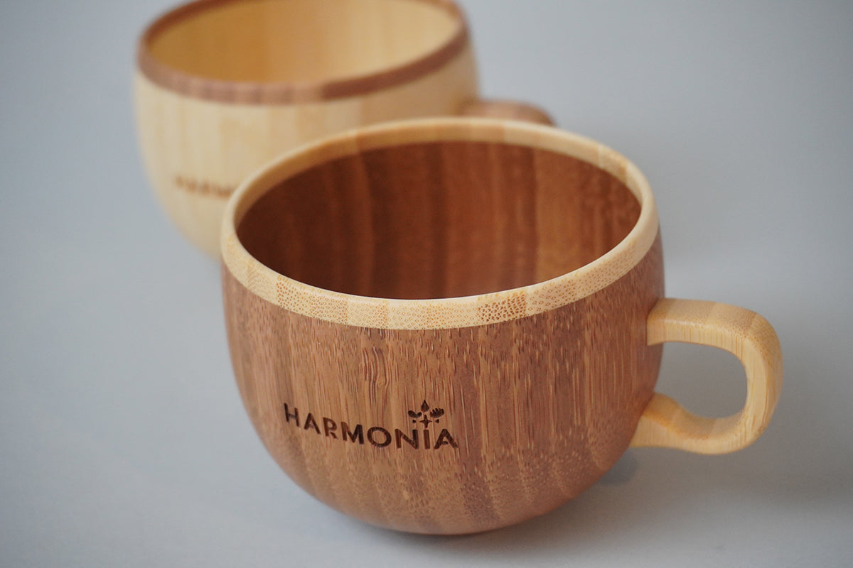 コーヒーカップ＜ペア＞【HARMONIAロゴ入り】