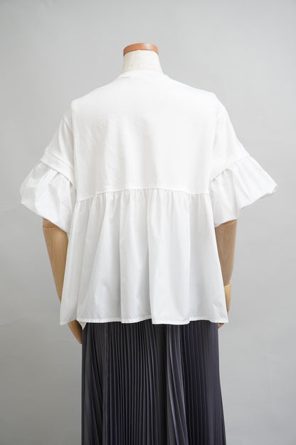 布帛切替Tシャツ