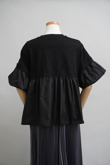 布帛切替Tシャツ